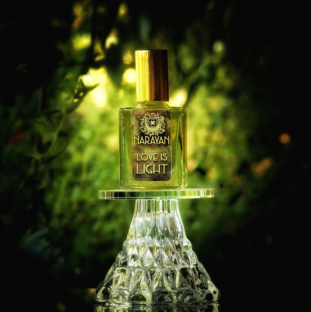 Love is Light . Aroma Gold . Therapeutic Parfume